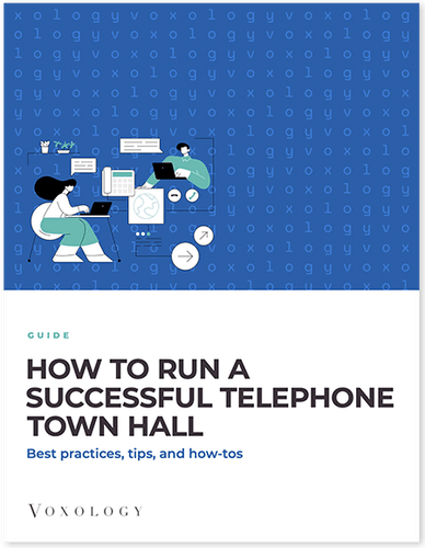 Telephone Town Hall Reporting