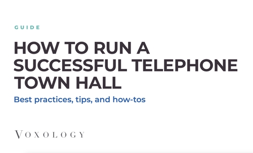 How To Run A Successful Telephone Town Hall